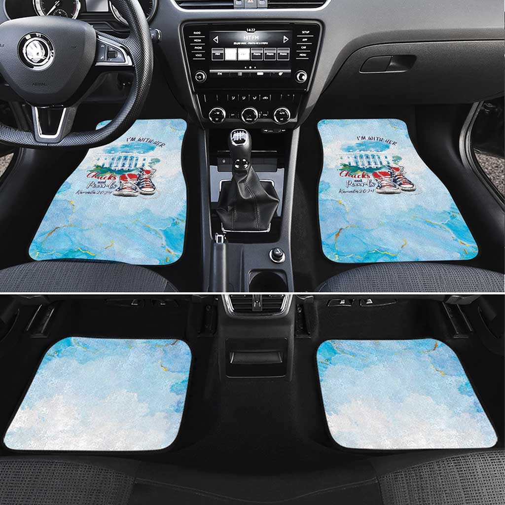 Chucks N Pearls 2024 Car Mats I'm With Her LT7 - Wonder Print Shop