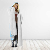 Chucks N Pearls 2024 Hooded Blanket I'm With Her