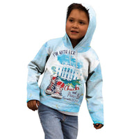 Chucks N Pearls 2024 Kid Hoodie I'm With Her - Wonder Print Shop