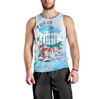 Chucks N Pearls 2024 Men Tank Top I'm With Her - Wonder Print Shop
