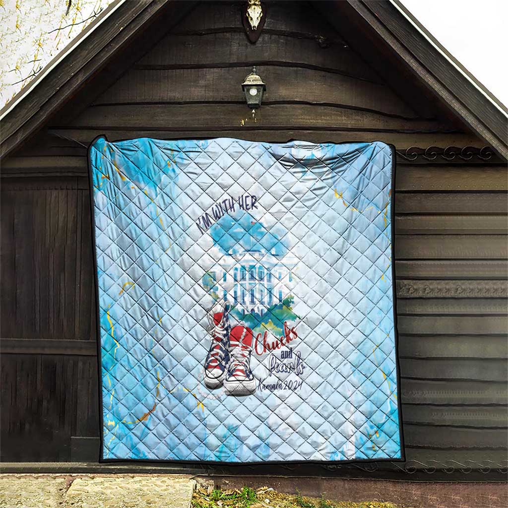 Chucks N Pearls 2024 Quilt I'm With Her - Wonder Print Shop