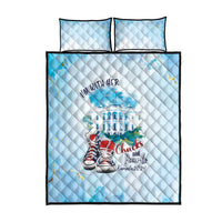 Chucks N Pearls 2024 Quilt Bed Set I'm With Her - Wonder Print Shop