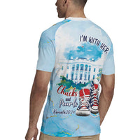 Chucks N Pearls 2024 Rugby Jersey I'm With Her - Wonder Print Shop