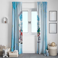 Chucks N Pearls 2024 Window Curtain I'm With Her - Wonder Print Shop