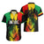 Jamaica Reggae Hawaiian Shirt Legend Bob Sketch Style One Love - Wonder Print Shop