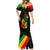 Jamaica Reggae Mermaid Dress Legend Bob Sketch Style One Love - Wonder Print Shop