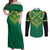 JLP Choose Jamaica Couples Matching Off Shoulder Maxi Dress and Long Sleeve Button Shirt - Wonder Print Shop