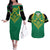 JLP Choose Jamaica Couples Matching Off The Shoulder Long Sleeve Dress and Hawaiian Shirt - Wonder Print Shop