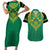 JLP Choose Jamaica Couples Matching Short Sleeve Bodycon Dress and Hawaiian Shirt - Wonder Print Shop