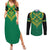 JLP Choose Jamaica Couples Matching Summer Maxi Dress and Long Sleeve Button Shirt - Wonder Print Shop