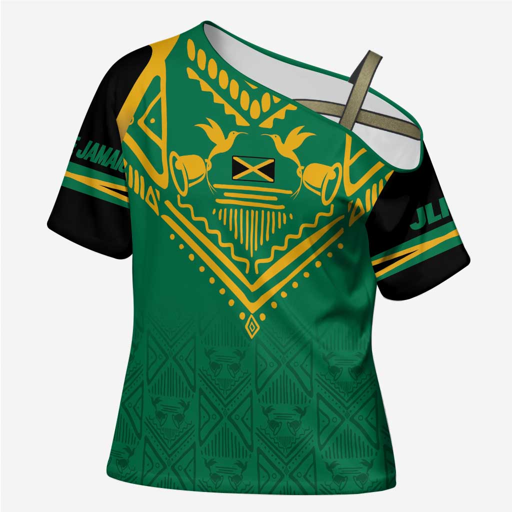 JLP Choose Jamaica Cross Shoulder Shirt - Wonder Print Shop