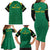 JLP Choose Jamaica Family Matching Long Sleeve Bodycon Dress and Hawaiian Shirt - Wonder Print Shop