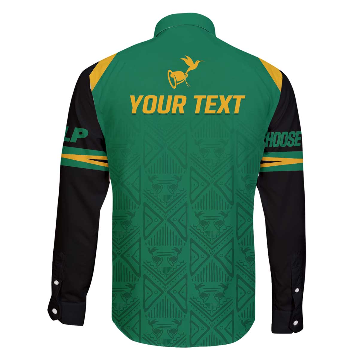 JLP Choose Jamaica Family Matching Off The Shoulder Long Sleeve Dress and Hawaiian Shirt - Wonder Print Shop