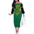JLP Choose Jamaica Family Matching Off The Shoulder Long Sleeve Dress and Hawaiian Shirt - Wonder Print Shop