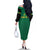 JLP Choose Jamaica Family Matching Off The Shoulder Long Sleeve Dress and Hawaiian Shirt - Wonder Print Shop
