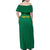 JLP Choose Jamaica Family Matching Off Shoulder Maxi Dress and Hawaiian Shirt - Wonder Print Shop
