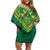 JLP Choose Jamaica Family Matching Off Shoulder Short Dress and Hawaiian Shirt - Wonder Print Shop