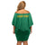JLP Choose Jamaica Family Matching Off Shoulder Short Dress and Hawaiian Shirt - Wonder Print Shop