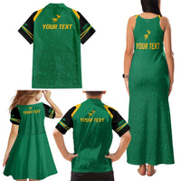 JLP Choose Jamaica Family Matching Tank Maxi Dress and Hawaiian Shirt - Wonder Print Shop
