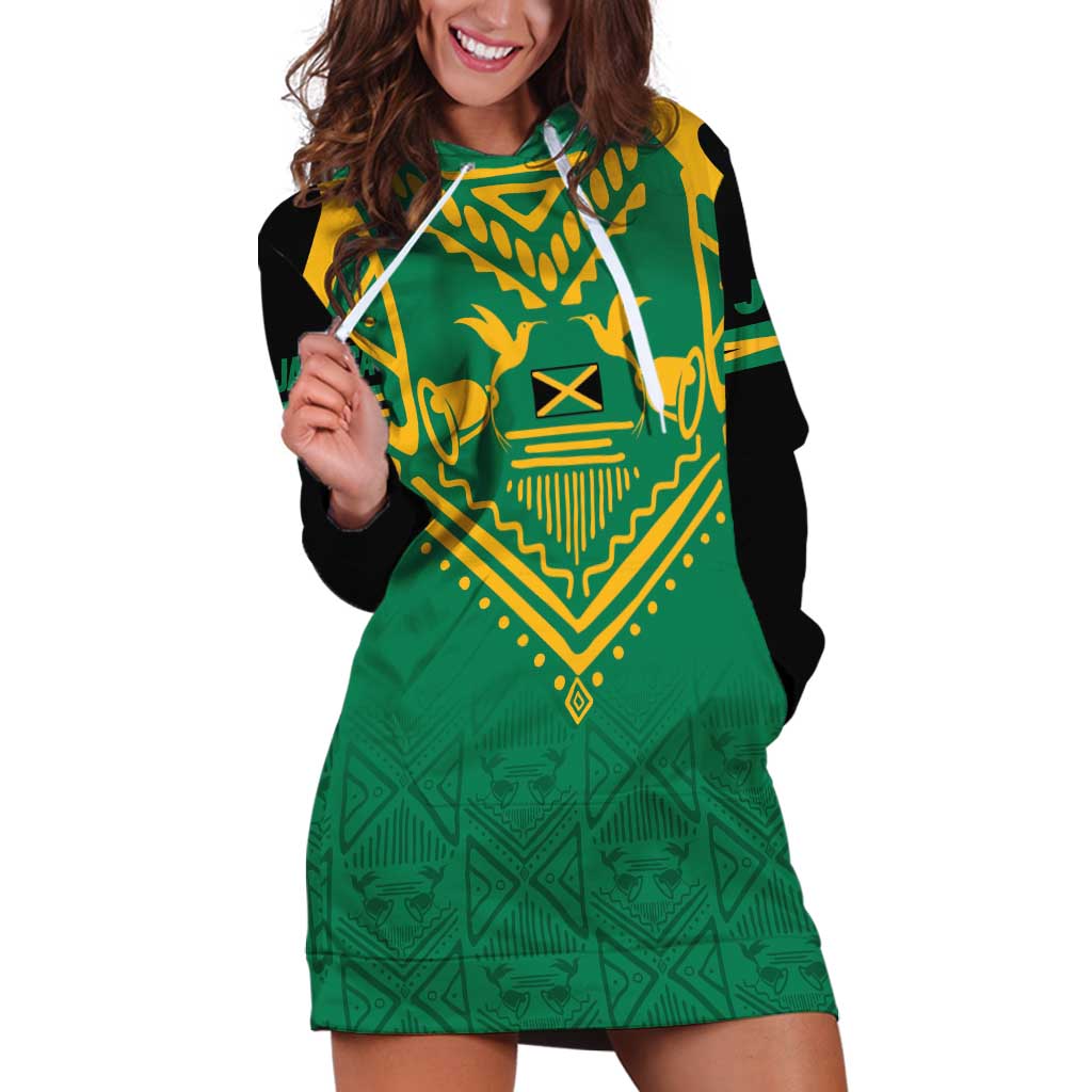 JLP Choose Jamaica Hoodie Dress - Wonder Print Shop