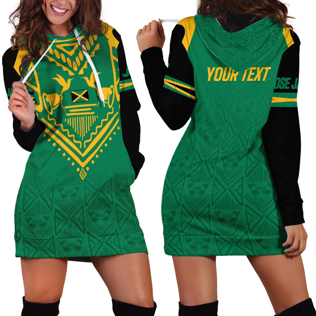 JLP Choose Jamaica Hoodie Dress - Wonder Print Shop