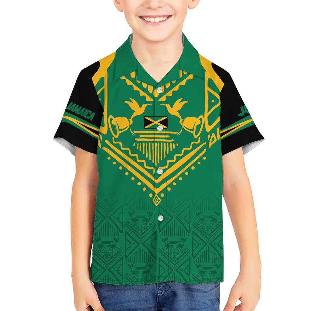JLP Choose Jamaica Kid Hawaiian Shirt - Wonder Print Shop
