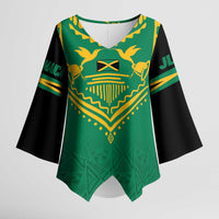 JLP Choose Jamaica Kimono Sleeve Blouse - Wonder Print Shop