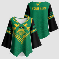 JLP Choose Jamaica Kimono Sleeve Blouse - Wonder Print Shop