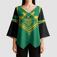 JLP Choose Jamaica Kimono Sleeve Blouse - Wonder Print Shop