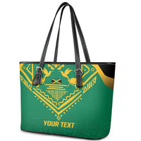 JLP Choose Jamaica Leather Tote Bag - Wonder Print Shop