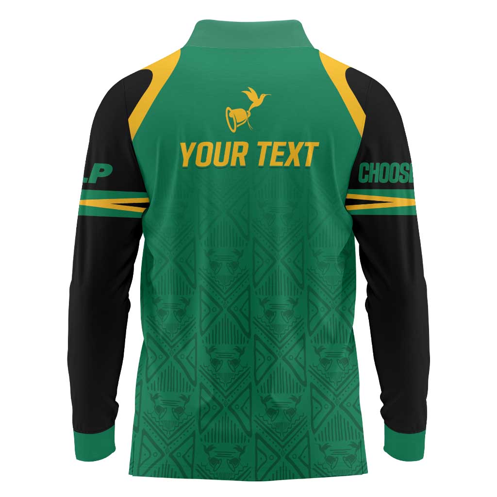 JLP Choose Jamaica Long Sleeve Polo Shirt - Wonder Print Shop