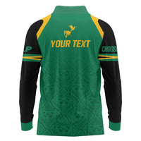 JLP Choose Jamaica Long Sleeve Polo Shirt - Wonder Print Shop