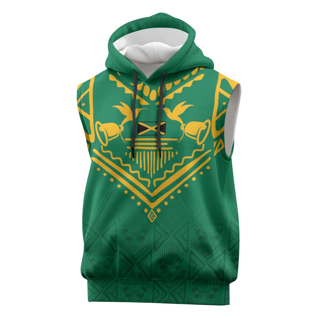 JLP Choose Jamaica Sleeveless Hoodie - Wonder Print Shop