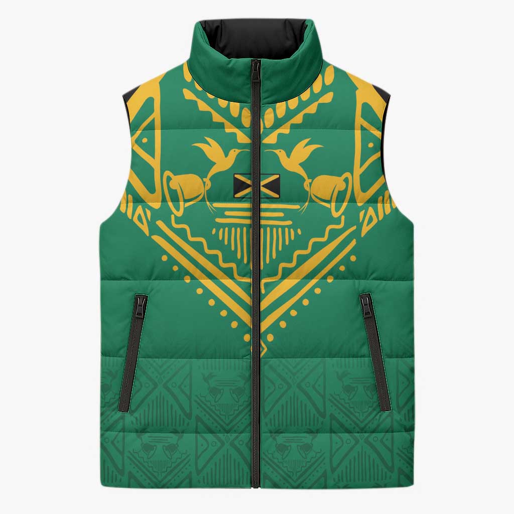 JLP Choose Jamaica Sleeveless Puffer Jacket - Wonder Print Shop
