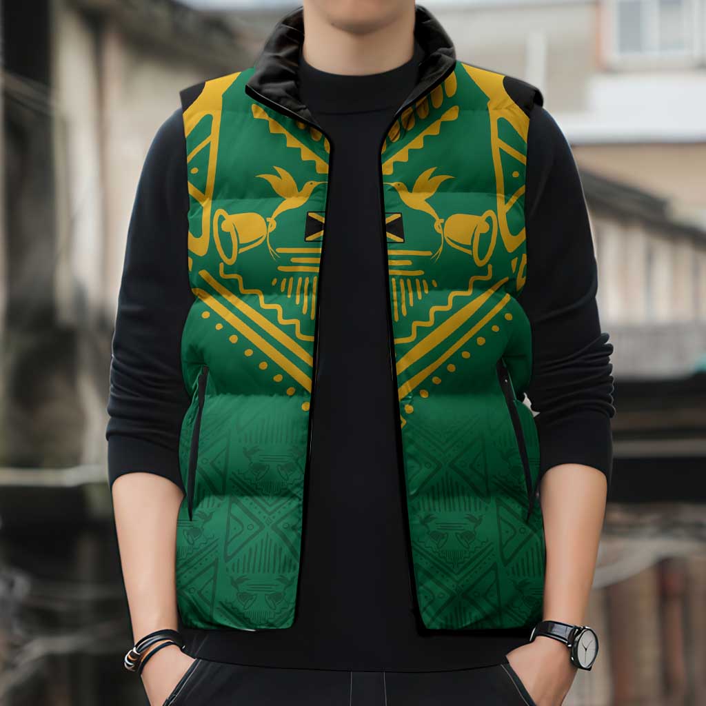 JLP Choose Jamaica Sleeveless Puffer Jacket - Wonder Print Shop