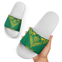 JLP Choose Jamaica Slide Sandals - Wonder Print Shop