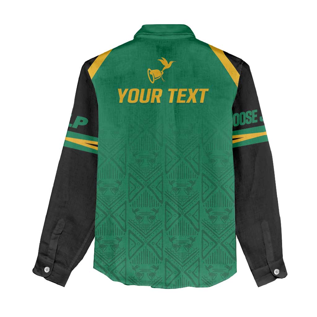 JLP Choose Jamaica Women Casual Shirt - Wonder Print Shop