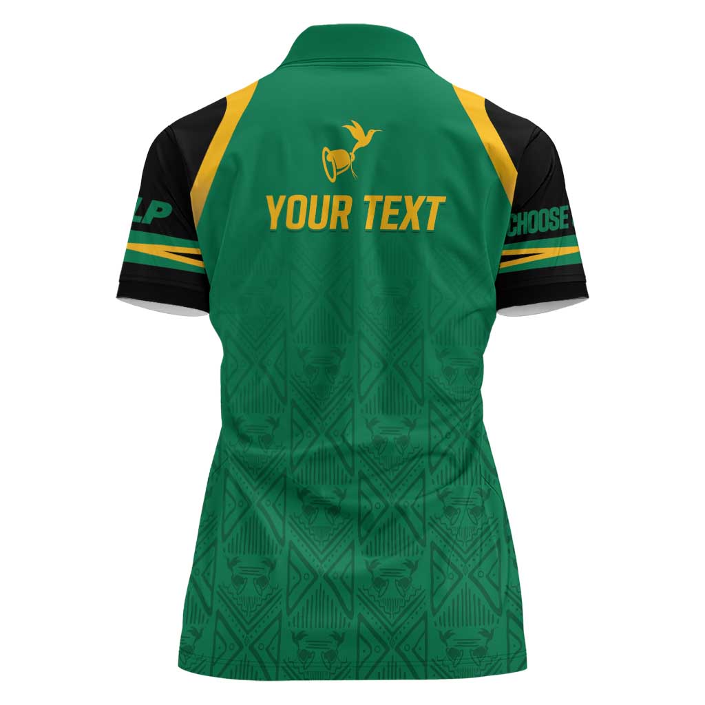 JLP Choose Jamaica Women Polo Shirt - Wonder Print Shop