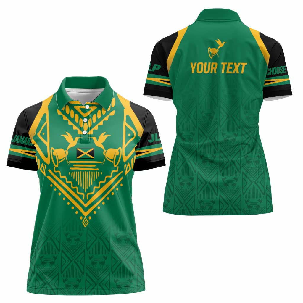 JLP Choose Jamaica Women Polo Shirt - Wonder Print Shop