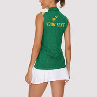 JLP Choose Jamaica Women Sleeveless Polo Shirt - Wonder Print Shop