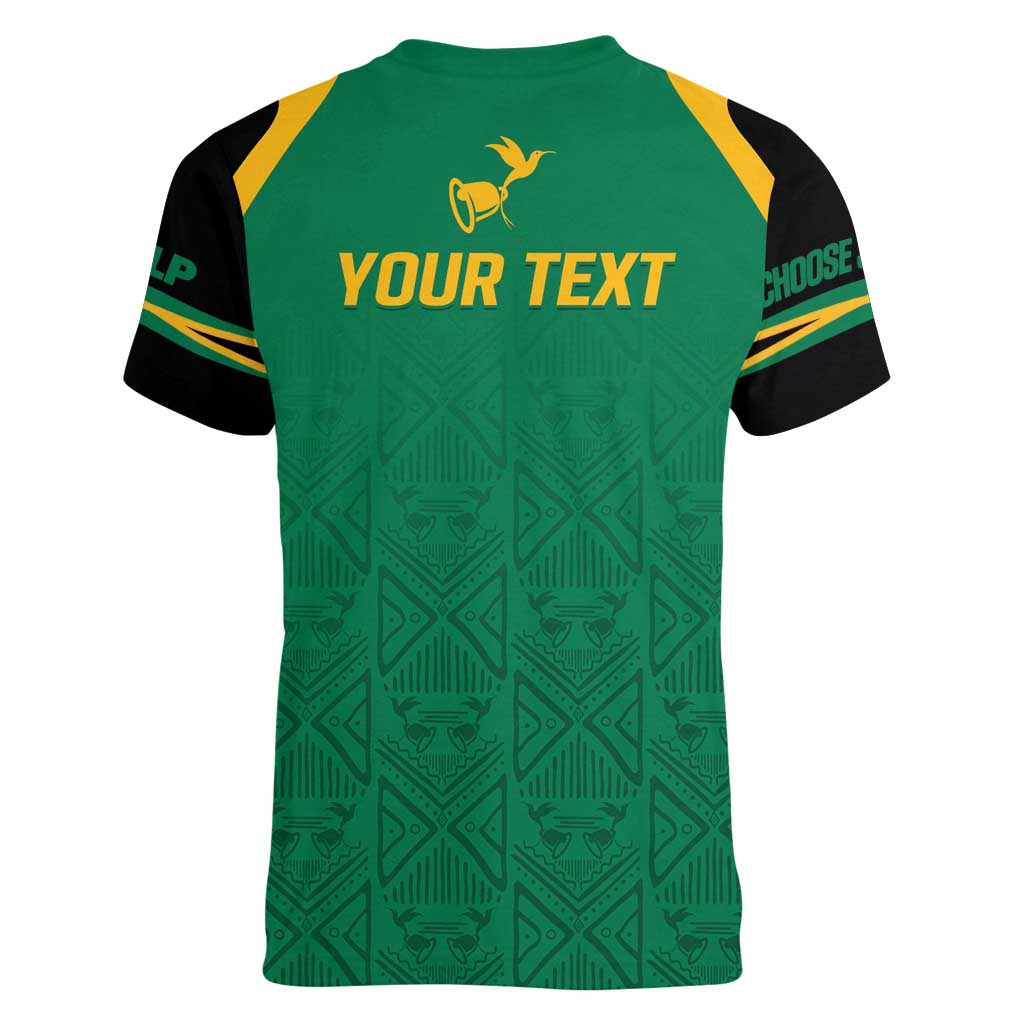 JLP Choose Jamaica Women V-Neck T-Shirt - Wonder Print Shop