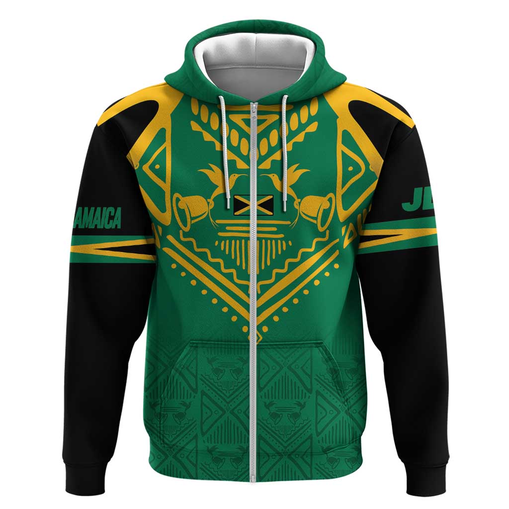 JLP Choose Jamaica Zip Hoodie - Wonder Print Shop
