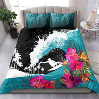 Hawaii Surfing Bedding Set Triple Crown Rides The Waves LT7 - Wonder Print Shop