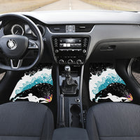 Hawaii Surfing Car Mats Triple Crown Rides The Waves LT7 - Wonder Print Shop