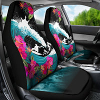Hawaii Surfing Car Seat Cover Triple Crown Rides The Waves LT7 - Wonder Print Shop