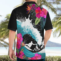 Hawaii Surfing Hawaiian Shirt Triple Crown Rides The Waves - Wonder Print Shop