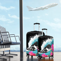 Hawaii Surfing Luggage Cover Triple Crown Rides The Waves - Wonder Print Shop
