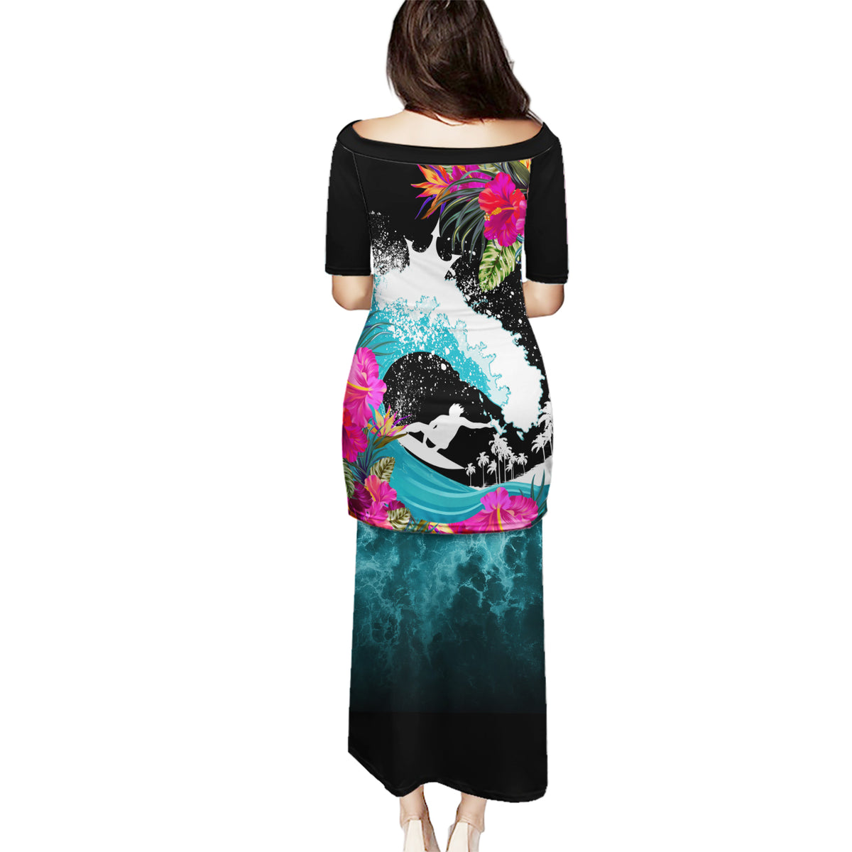 Hawaii Surfing Puletasi Triple Crown Rides The Waves - Wonder Print Shop