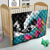 Hawaii Surfing Quilt Triple Crown Rides The Waves - Wonder Print Shop