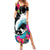 Hawaii Surfing Summer Maxi Dress Triple Crown Rides The Waves - Wonder Print Shop